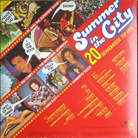 Various - Summer In The City - 20 Brandheisse Top-Hits (1980) [1LP]