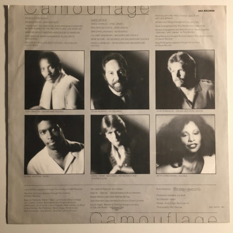 Rufus & Chaka Khan - Camouflage (1981) [1LP]
