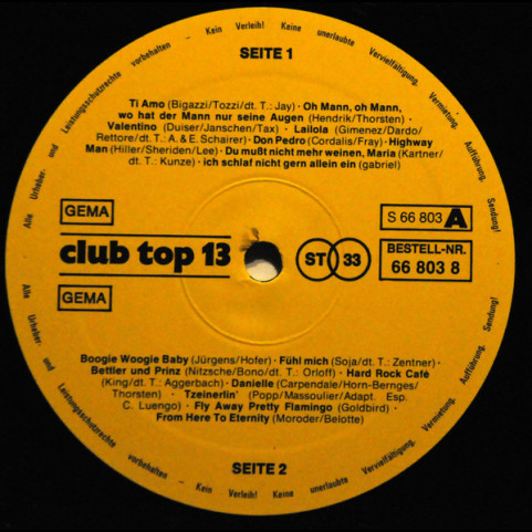 Various - 16 Top Hits (Aktuellste Schlager Aus Den Hitparaden Januar/Februar '78) (1978) [1LP]