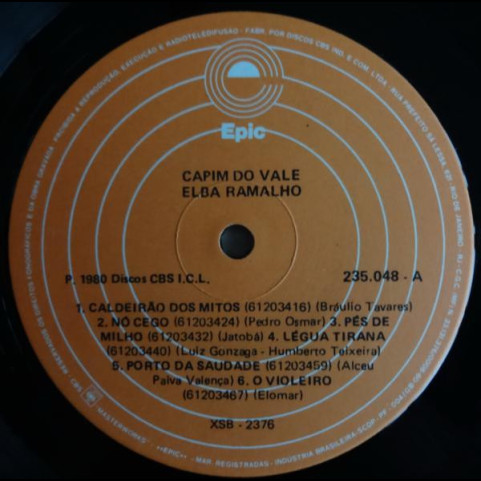 Elba Ramalho - Elba Ramalho (1981) [1LP]