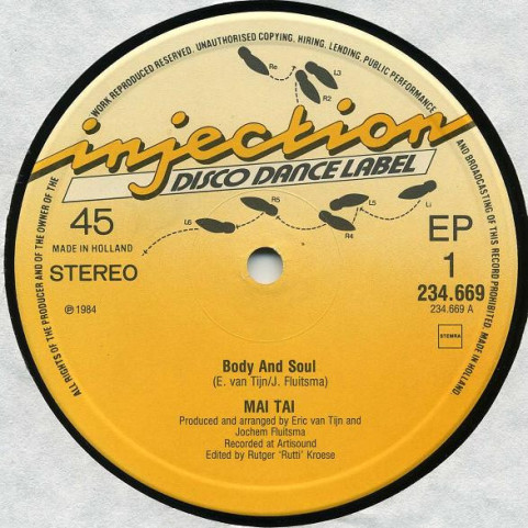 Mai Tai - Body And Soul (1984) [12"]