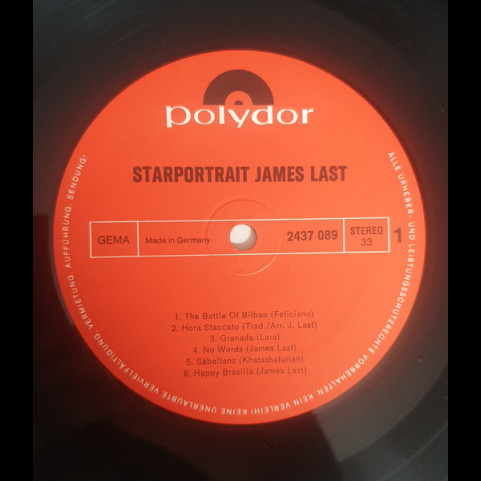 James Last - Starportrait (1971) [2LP] BOXSET
