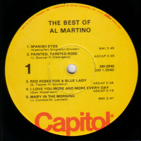 Al Martino - The Best Of Al Martino [1LP]