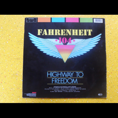 Fahrenheit 104 - Highway To Freedom (1986) [12"]