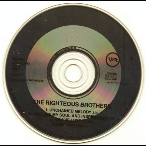 Righteous Brothers, The - Unchained Melody (1990) [1CD]
