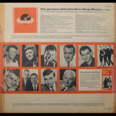 Various - Die Grosse Aktuelle Non-Stop-Revue 3. Folge Mit 28 Bestsellern (1962) [1LP]
