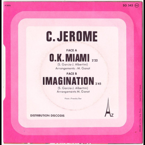 C. Jérôme - O.K. Miami (1975) [7"]