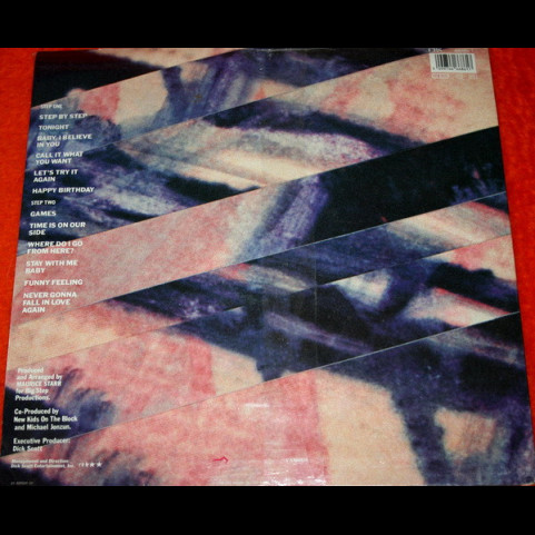 New Kids On The Block - Step By Step (1990) [1LP]