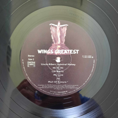 Wings (2) - Wings Greatest [1LP]