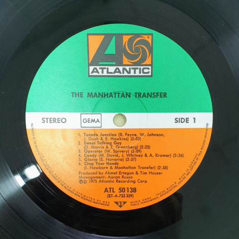 Manhattan Transfer, The - The Manhattan Transfer (1975) [1LP]