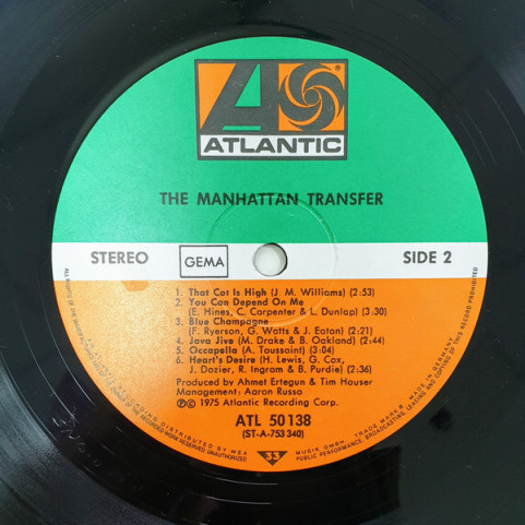 Manhattan Transfer, The - The Manhattan Transfer (1975) [1LP]