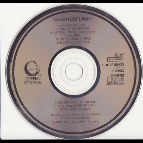 Quarterflash - Quarterflash (1983) [1CD]