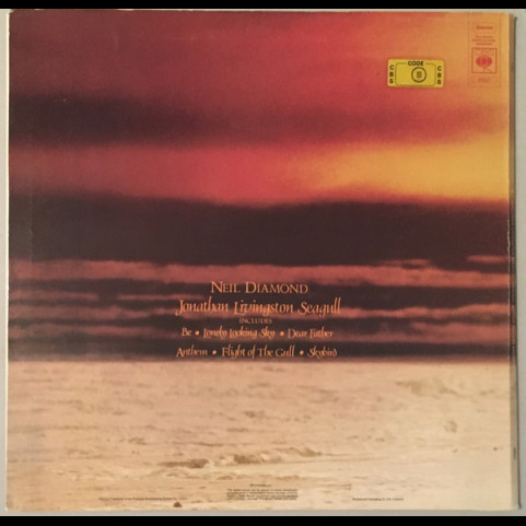 Neil Diamond - Jonathan Livingston Seagull (Original Motion Picture Sound Track) (1973) [1LP]