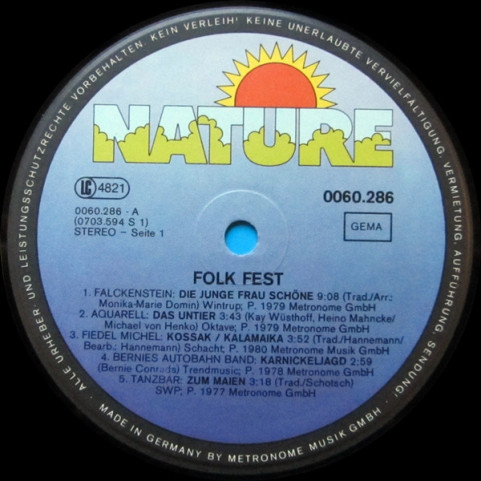 Various - Folk Fest (1979) [1LP]