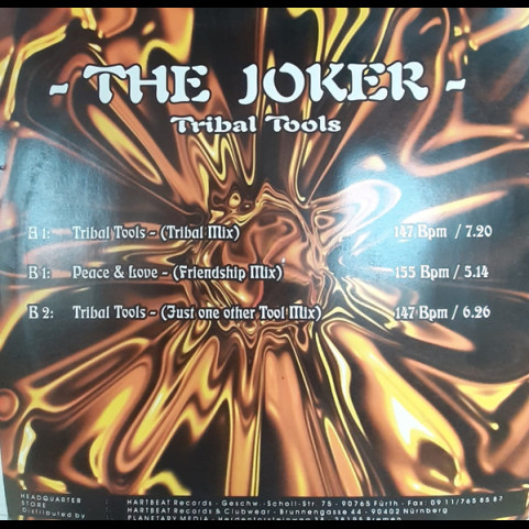 Joker, The - Tribal Tools (1996) [12"]