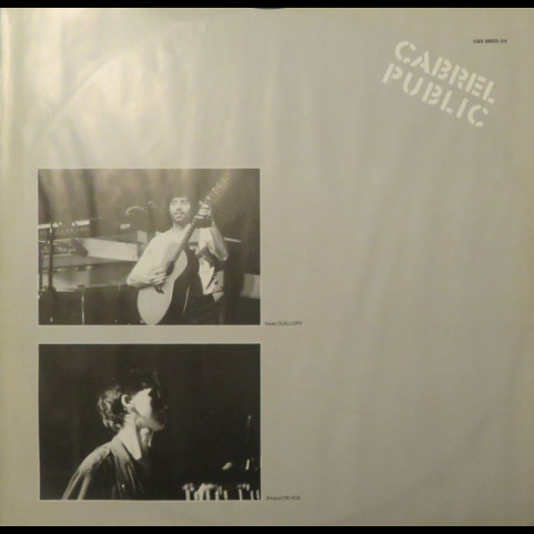Francis Cabrel - Cabrel Public (1984) [2LP]