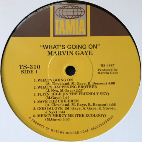 Marvin Gaye - What's Going On (2016) [1LP] 180g