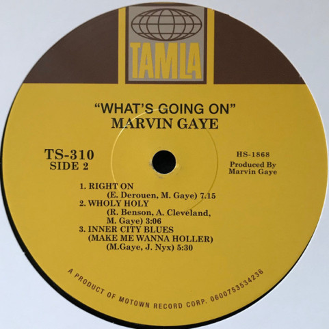 Marvin Gaye - What's Going On (2016) [1LP] 180g