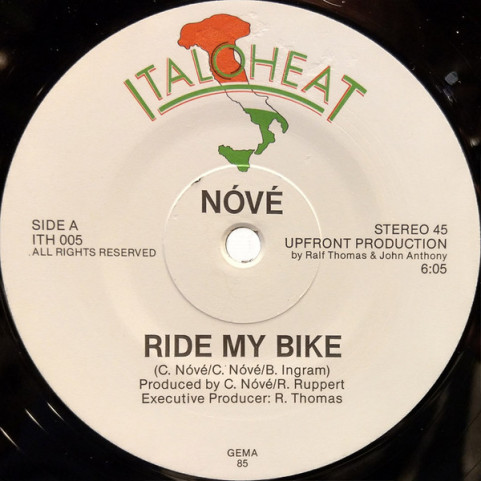 Nóvé - Ride My Bike (1985) [12"]