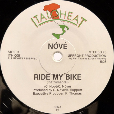 Nóvé - Ride My Bike (1985) [12"]