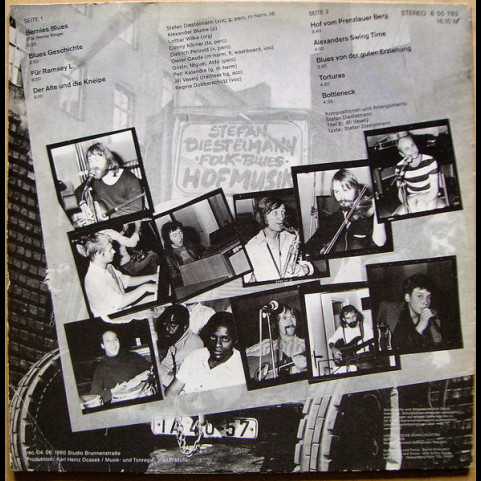 Stefan Diestelmann Folk Blues Band - Hofmusik (1980) [1LP]
