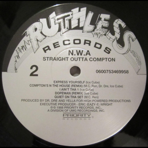 N.W.A. - Straight Outta Compton (2013) [1LP] 180g