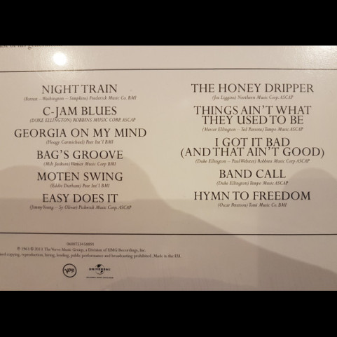 Oscar Peterson Trio, The - Night Train (2013) [1LP]