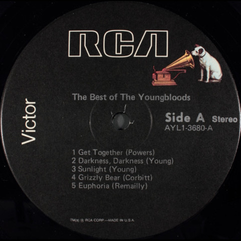 Youngbloods, The - The Best Of The Youngbloods (1980) [1LP]