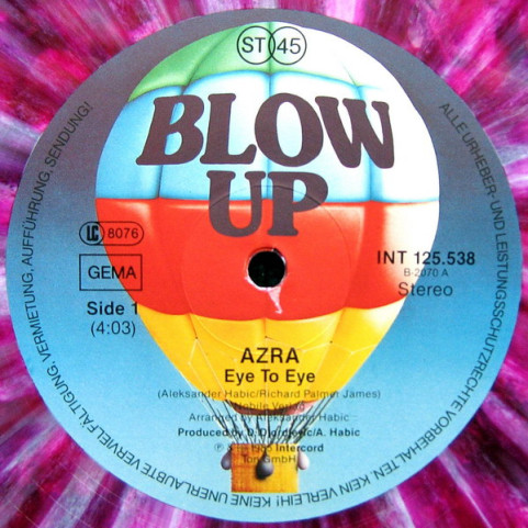 Azra (2) - Eye To Eye / Dig You Mr. G (1985) [12"]