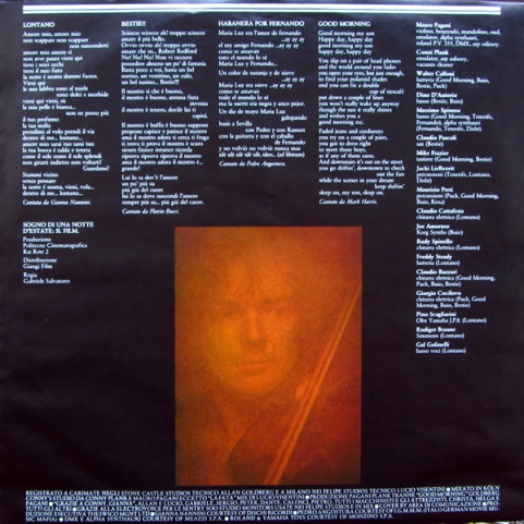 Mauro Pagani - Sogno Di Una Notte D'Estate (Original Soundtrack) (1983) [1LP]