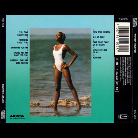 Whitney Houston - Whitney Houston (1988) [1CD]