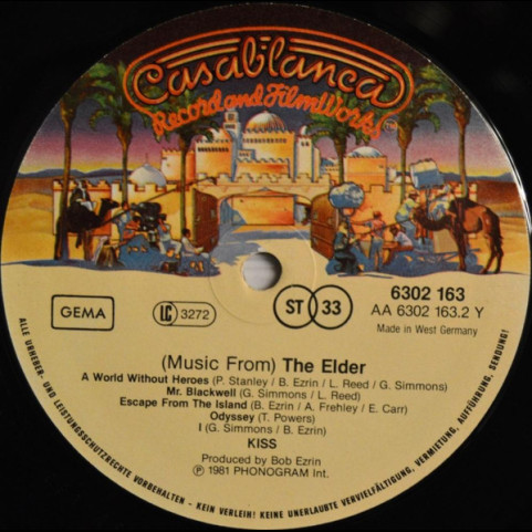 Kiss - (Music From) The Elder (1981) [1LP]