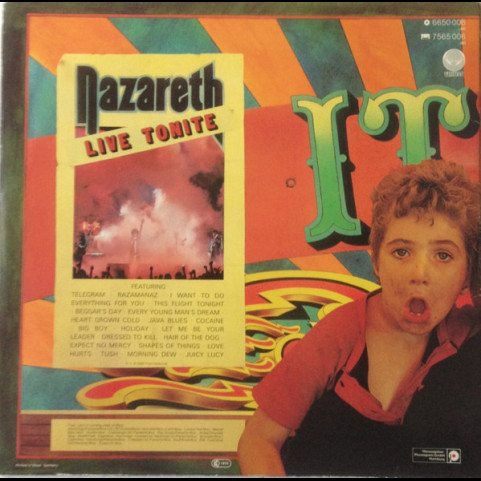 Nazareth (2) - 'Snaz (1981) [2LP]