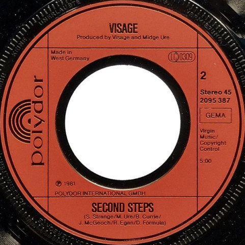Visage - Visage (1981) [7"]