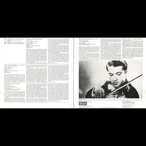 Felix Mendelssohn-Bartholdy / Max Bruch / Pyotr Ilyich Tchaikovsky / Jean Sibelius, Ruggiero Ricci - Favourite Violin Concertos (1974) [2LP]