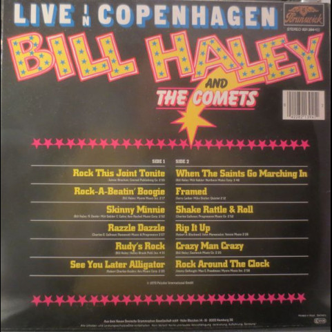 Bill Haley And His Comets - Live In Copenhagen (1984) [1LP]