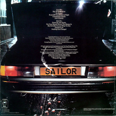 Sailor - Checkpoint (1977) [1LP]