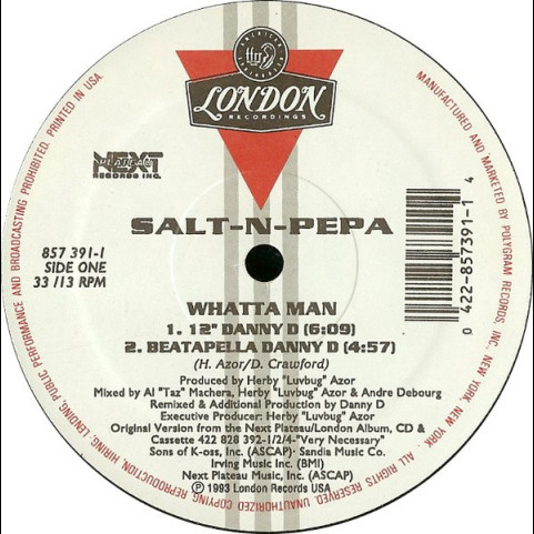 Salt 'N' Pepa With En Vogue - Whatta Man (1993) [12"]