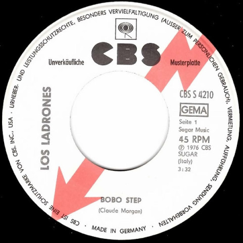 Los Ladrones (2) - Bobo Step (1976) [7"]