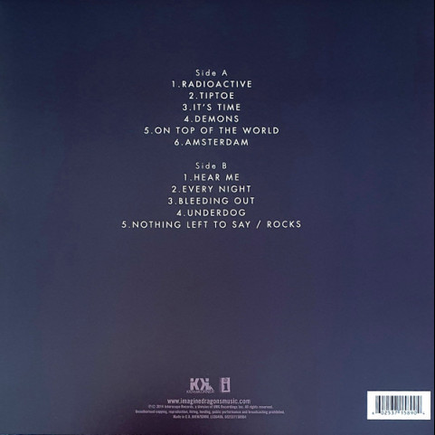 Imagine Dragons - Night Visions (2014) [1LP]