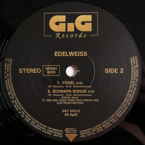 Edelweiss - Bring Me Edelweiss (1988) [12"]