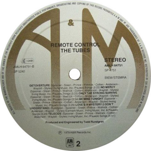 Tubes, The - Remote Control (1979) [1LP]