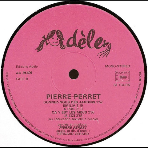 Pierre Perret (2) - Pierre Perret (1974) [1LP]