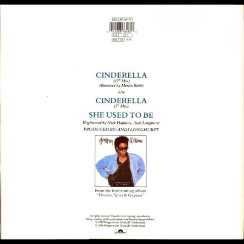 Geoffrey Williams - Cinderella (1988) [12"]