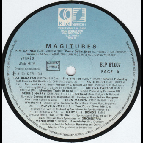 Various - Magitubes (1981) [1LP]