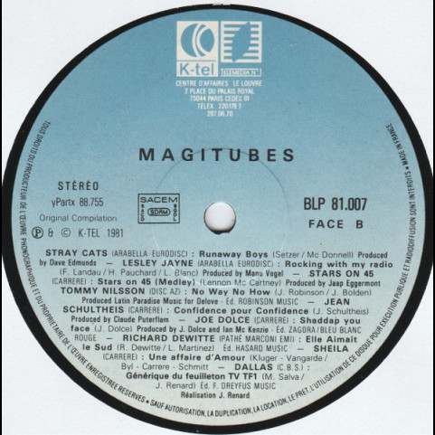 Various - Magitubes (1981) [1LP]