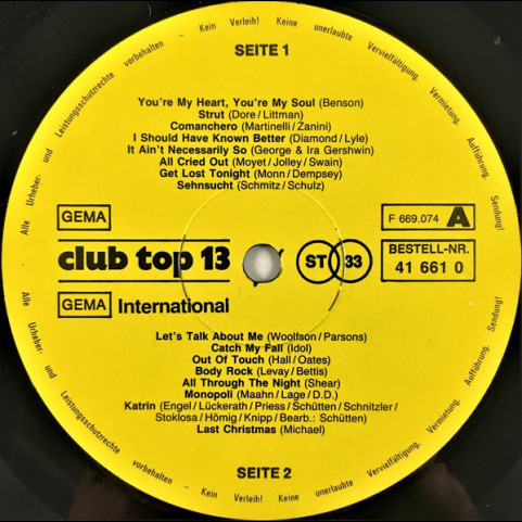 Various - 16 Top Hits - Aus Den Hitparaden: März / April 1985 (1985) [1LP]