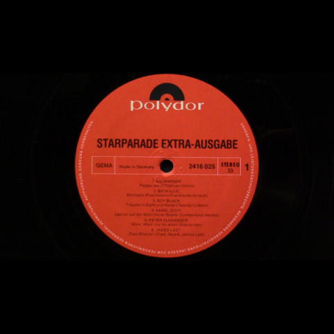 Various - Starparade Extra Ausgabe (1972) [1LP]