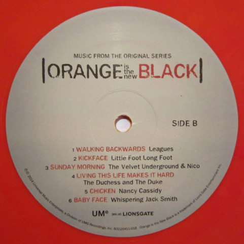 Various - Orange Is The New Black (Music From The Original Series) (2014) [1LP]