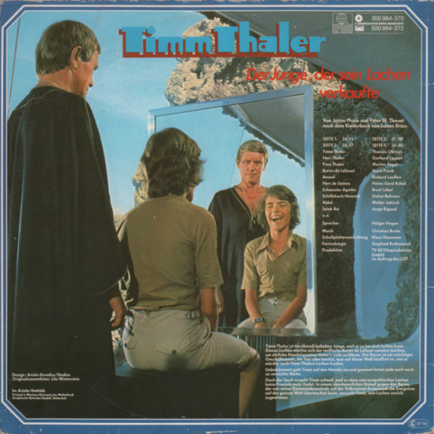 James Krüss - Timm Thaler - Der Junge, Der Sein Lachen Verkaufte [2LP]